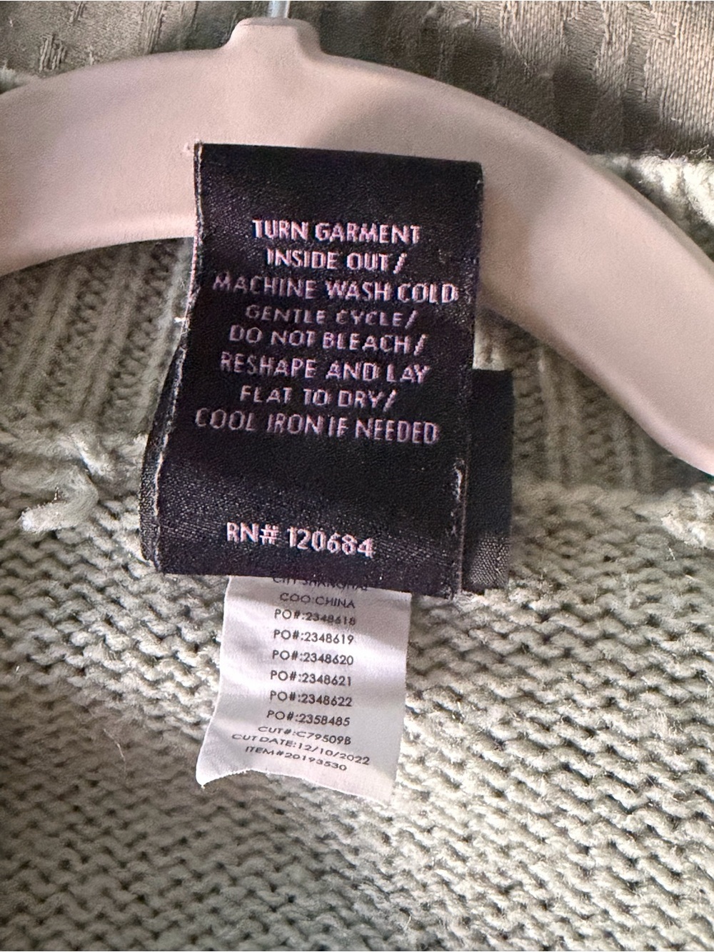 Hot Topic Mint Green Mushroom Patch Cardigan Sweater - Picture 7 of 7